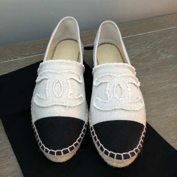 CHANEL Shoes - BNIB Chanel Canvas Espadrilles